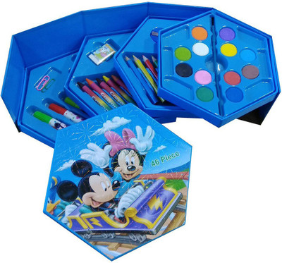 

HickoryDickoryBox MickyMouseColorBox001 Wooden Geometric Object