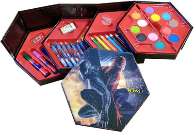 

HickoryDickoryBox SpiderManColorBox001 Wooden Geometric Object