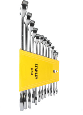 STANLEY 70 964/70-964 E Double Sided Combination Wrench(Pack of 12) STANLEY 70 964/70-964 E Double Sided Combination Wrench(Pack of 12)