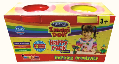 

Craftival Imagi Doh Happy Pack Glitter Inspiring Creativity