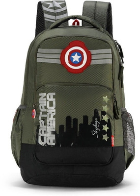 

Skybags MARVEL 32 L Backpack(Multicolor), Olive