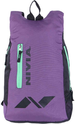 

Nivia 5146 2.5 L Trolley Backpack(Purple, Green), Green;purple