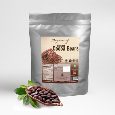 

Daynmerry Natural Cocoa Beans- 500 gm Cocoa Solid(500 g)