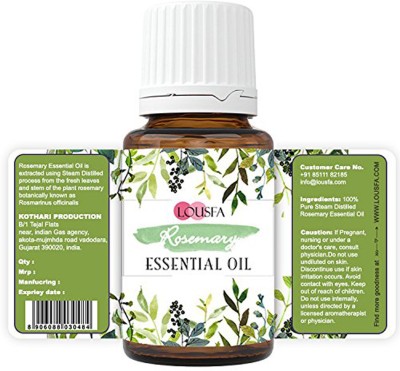 

lousfa Rosemary steam Distilled Essential oil 100% Pure Aroma(30 ml)