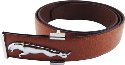 

Els Men Formal, Casual Tan, Silver Artificial Leather Belt, Silver;tan