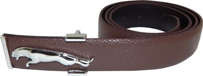 

Els Men Formal, Casual Brown, Silver Artificial Leather Belt