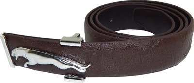 

Els Men Formal, Casual Brown, Silver Artificial Leather Belt