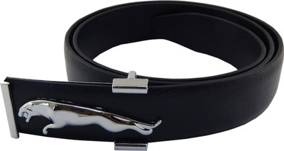 

Els Men Formal, Casual Black, Silver Artificial Leather Belt