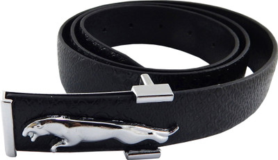 

Els Men Formal, Casual Black, Silver Artificial Leather Belt