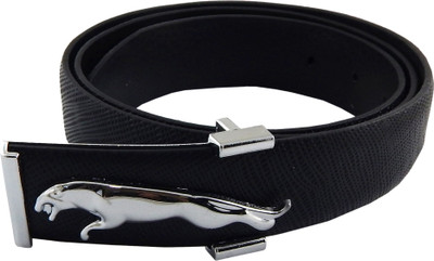

Els Men Formal, Casual Black, Silver Artificial Leather Belt
