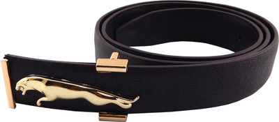 

Els Men Formal, Casual Brown, Gold Artificial Leather Belt