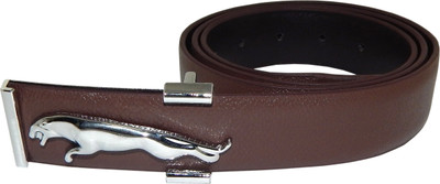 

Els Men Formal, Casual Brown, Silver Artificial Leather Belt