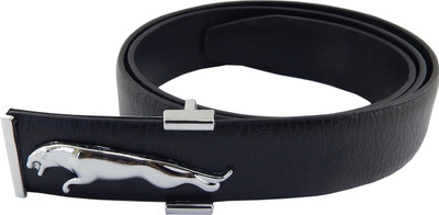 

Els Men Formal, Casual Black, Silver Artificial Leather Belt