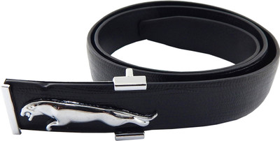 

Els Men Formal, Casual Black, Silver Artificial Leather Belt