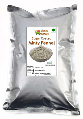 

Veg E Wagon Sugar Coated Minty Fennel 500 gm Mint Mouth Freshener