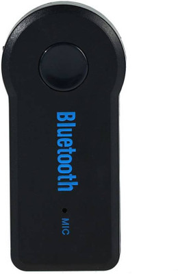 

PearlyKraft Wireless 3.5mm AUX Audio Stereo Music Home Car Receiver Mic Adapter Bluetooth (Black) BLTHWL-01 Bluetooth(Black)