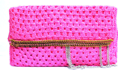 

Amolika Casual Pink Clutch