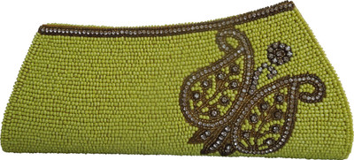 

Spice Art Party Green Clutch
