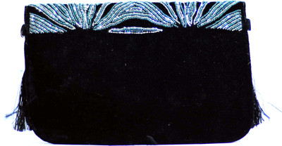 

Amolika Casual Black Clutch