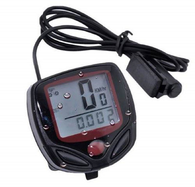 

RIDER'S CHOICE Bicycle Training Best Assistant ,LCD Waterproof Wired Exercise Bicycle Speedometer + 1 Extra Battery and whats app guidance Wireless Cyclocomputer