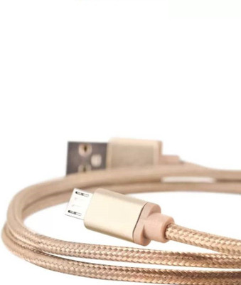 

Flipkart SmartBuy Cotton Braided Charge & Sync USB Cable(Gold, 1 Mtr)