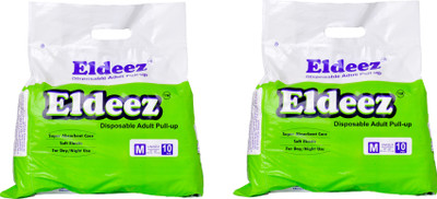 

Eldeez DISPOSABLE PULL-UP Adult Diapers - M(20 Pieces)