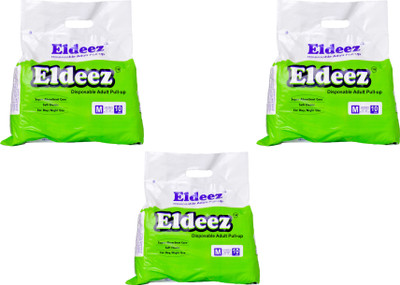 

Eldeez DISPOSABLE PULL-UP Adult Diapers - M(30 Pieces)