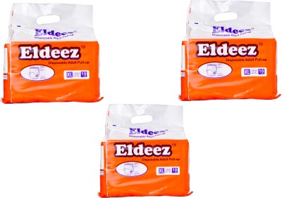 ELDEEZ DISPOSABLE PULL-UP Adult Diapers - XL(30 Pieces)