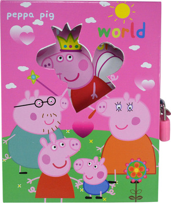 

Saamarth Impex Regular Diary(Peppa Pig, Pink)