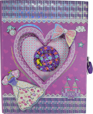 

Saamarth Impex Regular Diary(Heart, Purple)