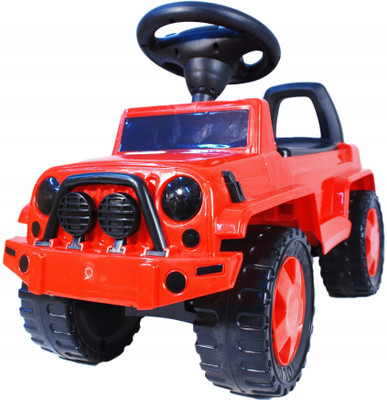 Toyhouse Wrangler Car Non Battery Operated Ride On(Maroon)