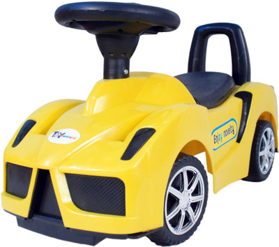 

Toyhouse Lambo Spyder Car Non Battery Operated Ride On(Yellow)