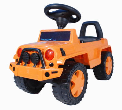 

Toyhouse Wrangler Car Non Battery Operated Ride On(Orange)