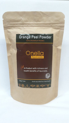 

Onella Ayurveda Onella Orange Peel Powder (Citrus Aurantium Powder)(200 g)