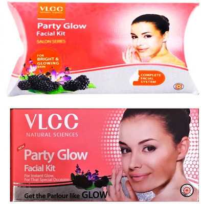 

VLCC Original Party Glow Facial Kit Buy 1 Get 1 Free 120 g(Set of 2)