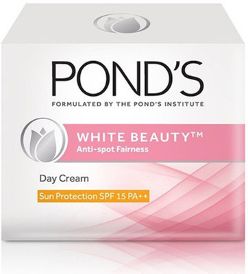 

Ponds White Beauty Anti-Spot Fainess Day Cream Sun Protection SPF 15 PA++(50 g)