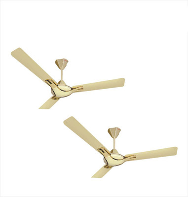 

Longway CF-Minolla 2 3 Blade Ceiling Fan(Ivory, Pack of 2)