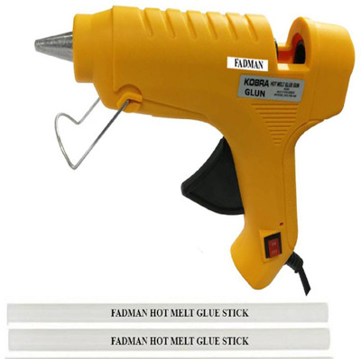 

FADMAN YELLOW Kobra 40W On Off Switch And Indicator With 2 Sticks Standard Temperature Corded Glue Gun (11 mm) Standard Temperature Corded Glue Gun(11 mm)