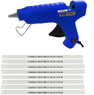 

FADMAN Bond blue 40 Watt On Off Switch Indicator With 8 Sticks Standard Temperature Corded Glue Gun (11 mm) Standard Temperature Corded Glue Gun(11 mm)
