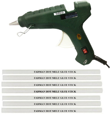 

FADMAN Green 60 Watt ON OFF Switch Indicator With 7 Sticks Standard Temperature Corded Glue Gun (11 mm) Standard Temperature Corded Glue Gun(11 mm)