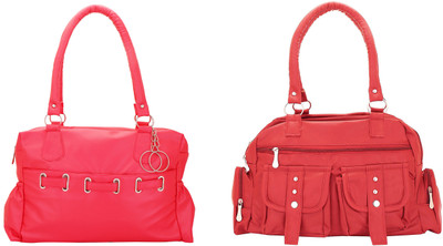 

Lady bar Shoulder Bag(Pink)