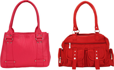 

Lady bar Shoulder Bag(Pink)