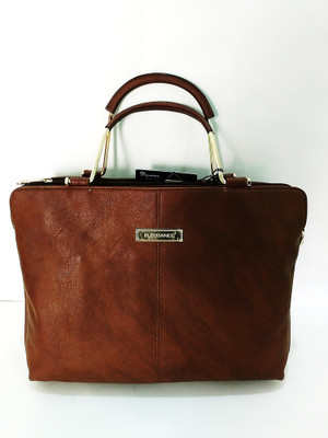 eleegance Hand-held Bag(Brown)