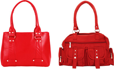 

Lady bar Shoulder Bag(Pink, Red)