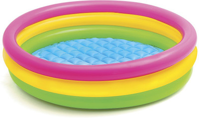 

Toyswala Baby Bath Tub 3 Feet Inflatable Pool Inflatable Pool(Multicolor)