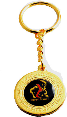

Faynci Raje Shivaji Maharaj with Rajmudra Key Chain for Gifting Key Chain