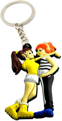 

Faynci Love Romantic Couple Designer Silicone Key Chain Key Chain