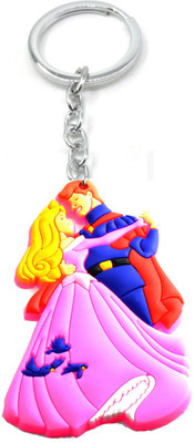 

Faynci Love Dancing Couple Designer Silicone Key Chain Key Chain