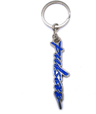 

Insasta Keychain Bike Pulsar Stunning Blue Metal Keyring Key Chain