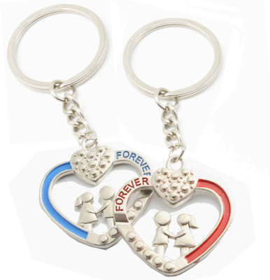 

Faynci Love Forever Couple Gift with cute Love Bite Pair (Boyfriend & Girlfriend) couple Key Chain Key Chain